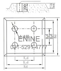 Basic figure for frigid joint preserced screw orifice Drawing