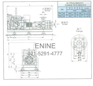 Structure Of 10l/S Xbc Type Diesed Engine Fire Pump