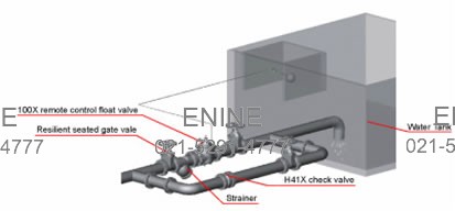 Typical Installation of Float Control Valves