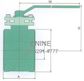 Dimensions and Weights of Wafer Ball Valves