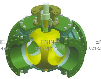 Trunnion Mounted Four Way