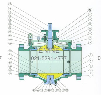 Materials of Top Entry Ball Valves