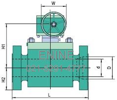 Weights of Top Entry Ball Valves