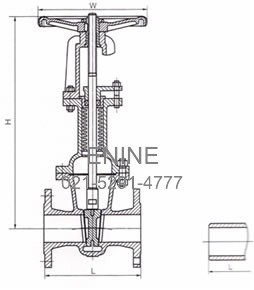 Dimensions and Weight of ANSI Bellows Seal Gate Valves