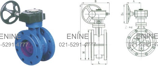 Flanged Rubber Seated Butterfly Valves