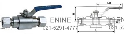 PN 6.4 MPa-Threaded Ends-Dimensions