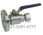 Instrumentation Ball Valves, NPT Lagging Extension to Flange