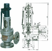 A48Y-64/100弹簧全启式安全阀