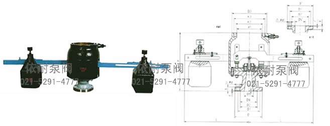 GA44H双杠杆安全阀