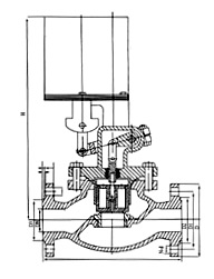 ZCZG高温高压电磁阀 结构图