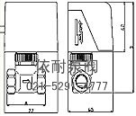 电动二通阀  外形尺寸图