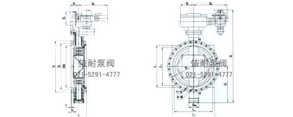 型号：Dns9/7/342X(T)  防泥沙蝶阀