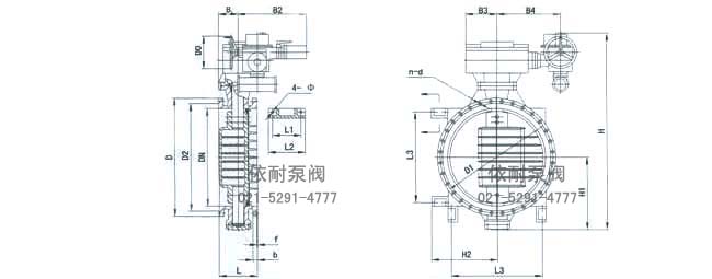 型号：Ds942X  梳齿式电动蝶阀