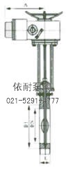 Z973X-6/10/16刀形电动闸阀（浆液阀） 外形尺寸图1