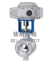 型号：ZKRV系列  旋转式V型电动球阀