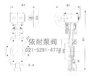 RD373H/F对夹式硬密封碟阀