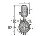 D971X/F/J/H/S对夹式电动(衬胶)脱硫蝶阀缩略图