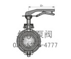 F500防结露铝合金压铸蝶阀 缩略图