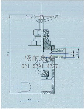 三通阀 结构图