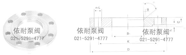 PN1.0MPa(10bar)对焊环松套钢制管法兰 