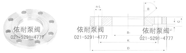 PN1.6MPa(16bar)平焊环松套钢制管法兰 