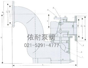 F43X 防逆水封阀 结构图