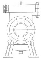  LPG型过滤器 结构图