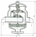 HXF1型阻火呼吸阀 DN50-400