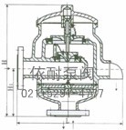 HXF3型带吸入接管阻火呼吸阀 DN50-250