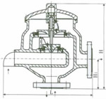 HX4型带呼出接管呼吸阀 DN50-250