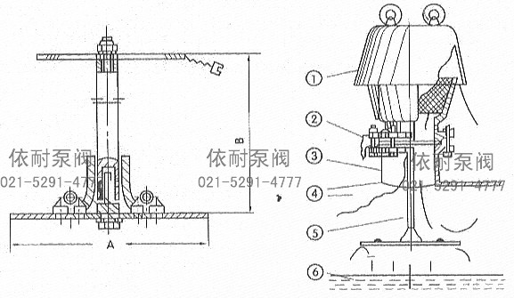 ZGB-Ⅱ型抽屉式波纹阻火器 结构图