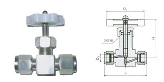 QJ-1A 气动管路截止阀2