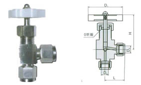 QJ-1B角式气动管路截止阀2