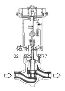 型号：100系列  高压单座气动调节阀