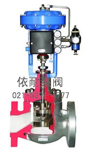 型号：117-CL1型  先导式笼式气动调节阀