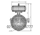 D641X/F/J/H/S法兰式(衬胶)脱硫气动蝶阀缩略图