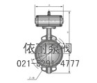 D671X/F/J/H/S对夹式(衬胶)脱硫气动蝶阀缩略图