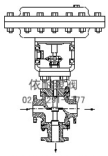 三通分流调节阀