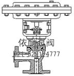 ZJHJ精小型薄膜角型气动调节阀 结构图