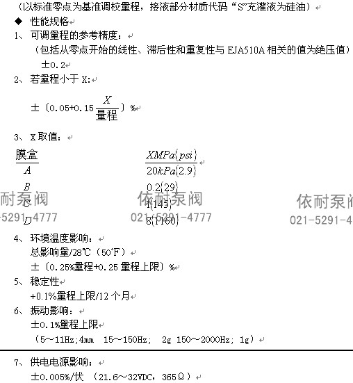 标准规格