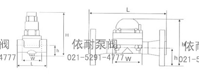 双金属片型蒸汽疏水阀 结构图