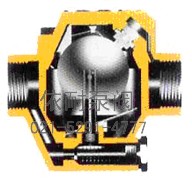 自由半浮球式蒸汽疏水阀内部结构图