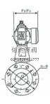 Q41TC(SY) 耐磨(调节)陶瓷、超硬密封面球阀 结构图2