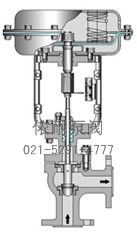 角式单座调节阀 结构图2