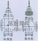 气动薄膜直通单座、双座调节阀 结构图2