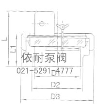 YS型带刷一体式视灯镜 结构图