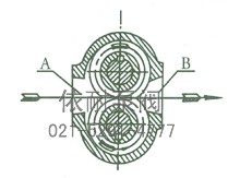 KCB、2CY齿轮油泵 工作原理图