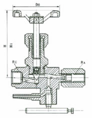 CJ123H-1.6/32PͶ๦ѹη γߴͼ