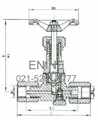 Structure of JJM8 Pressure Gauge Valve 