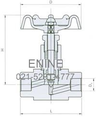 Structure of Union Bonnet Needle Valves pic 2 
